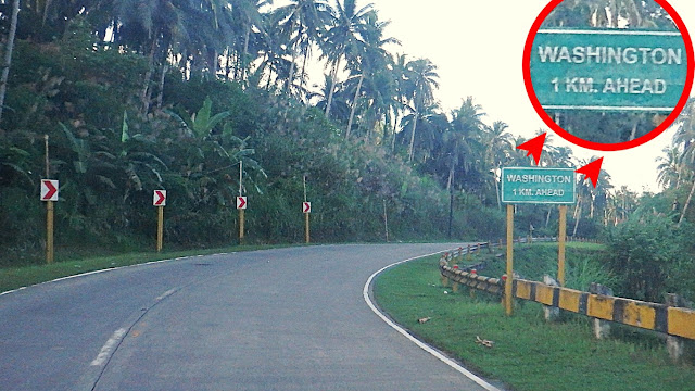 highway approaching Catarman Northern Samar town proper