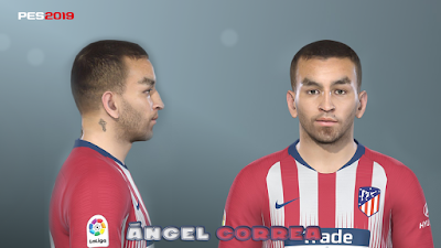 PES 2019 Faces Ángel Correa by Prince Hamiz