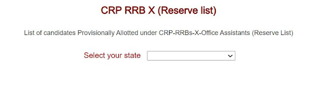 CRP RRB X Clerk