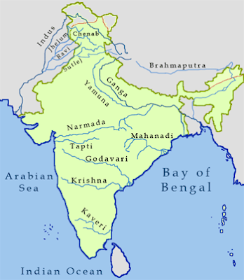 Indian States Touching International Borders  - Geography - CBSE Class 6/7/8/9/10/NTSE/CTET - 