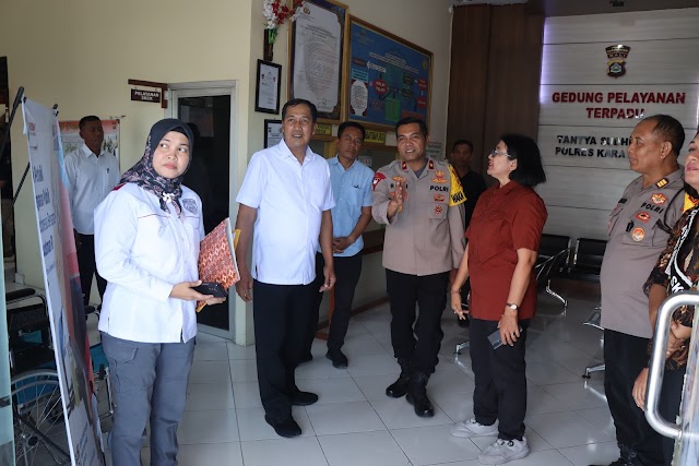 Polres Karangasem Terima Tim Verifikasi Lapangan PEKPPP Mabes Polri