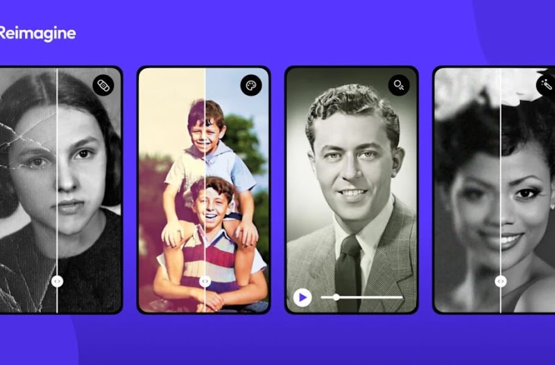تطبيق Reimagine الجديد من MyHeritage لتحسين صورك القديمة بالذكاء الاصطناعي