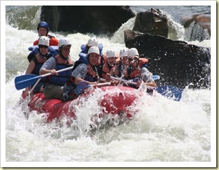 rafting