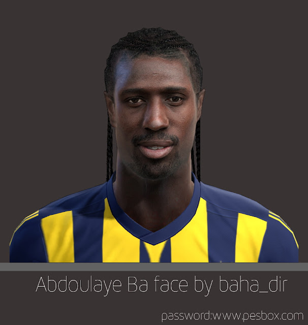 PES 2013 Abdoulaye Ba Face by baha_dir