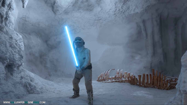 Luke Skywalker Hoth Wampa Cave Wallpaper Engine