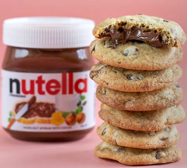 RESEPI BISKUT SIMPLE DAN SEDAP SANGAT  NUTELLA STUFFED 