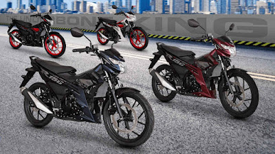 Suzuki Raider R150 Fi 2022 có diện mạo thể thao hơn giá bán từ 1950 USD