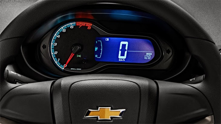 Chevrolet Prisma é na Rumo Norte - Display digital: muito mais design e tecnologia em seu painel.