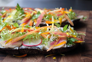 Spring Vegetable Tartine with White Anchovies – Food Wishes and Little Fishes