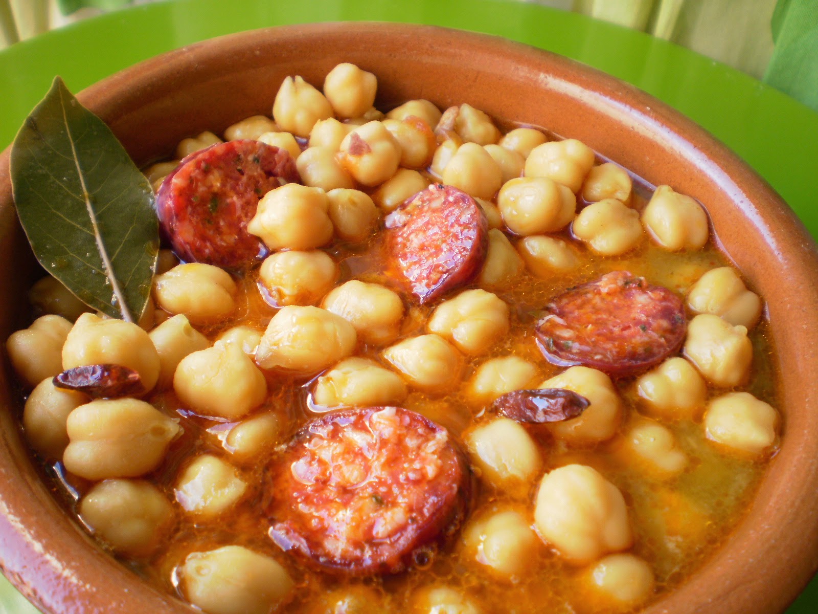 POTAJE DE GARBANZOS CON CHORIZO | Mi Cocina