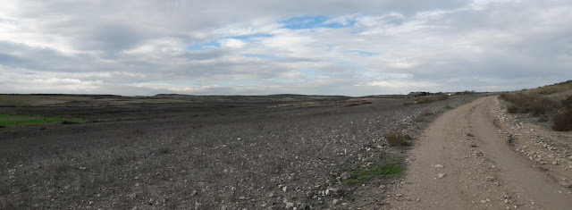 Bujaraloz a Venta de Santa Lucia, Camí de Sant Jaume de Compostela, camí de las Ventas a Gelsa