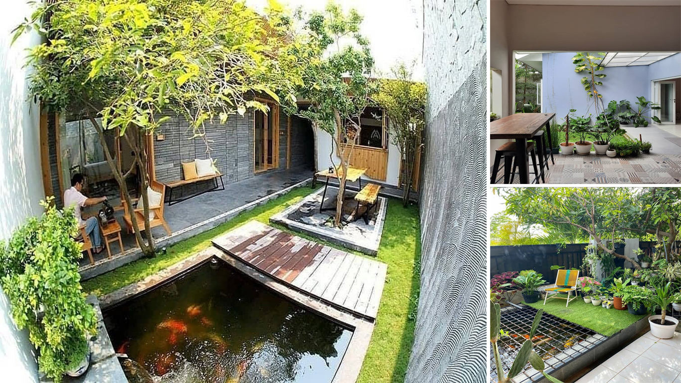 7 Desain Taman Belakang Rumah Minimalis Yang Asri Homeshabbycom Design Home Plans