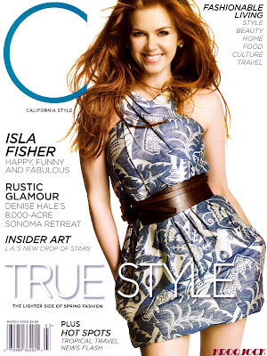 Isla Fisher in California Style (March 2009)