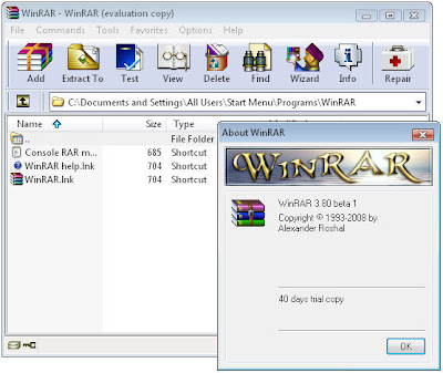 Winrar Screenshots