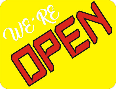 we´re open signs, we are open printable signs, new open signs, cute we are open signs