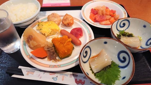 北海道 函館 平成館海羊亭 朝食ビュッフェ