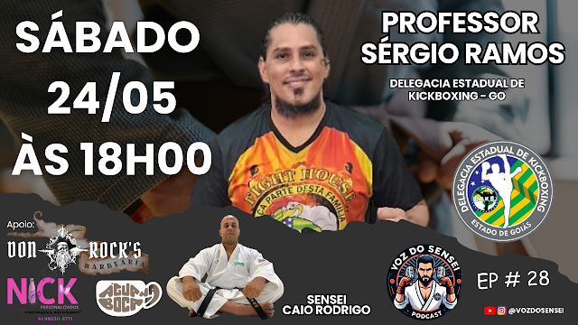 Sérgio Ramos: Uma Vida de Luta, Superação e Liderança nas Artes Marciais