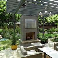 Isokern Outdoor Fireplace