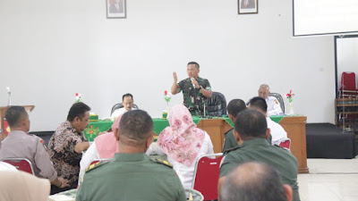 Rapat Koordinasi TMMD Reguler Ke-119 Ta. 2024 Desa Tanjungrejo Margoyoso Dipimpin Dandim Pati
