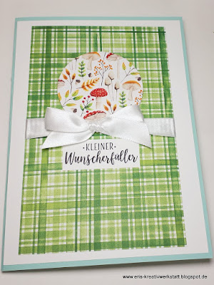 Wunscherfüller-Karte mit eingebautem Pop-Up-Haus  Stampin' Up! www.eris-kreativwerkstatt.blogspot.de