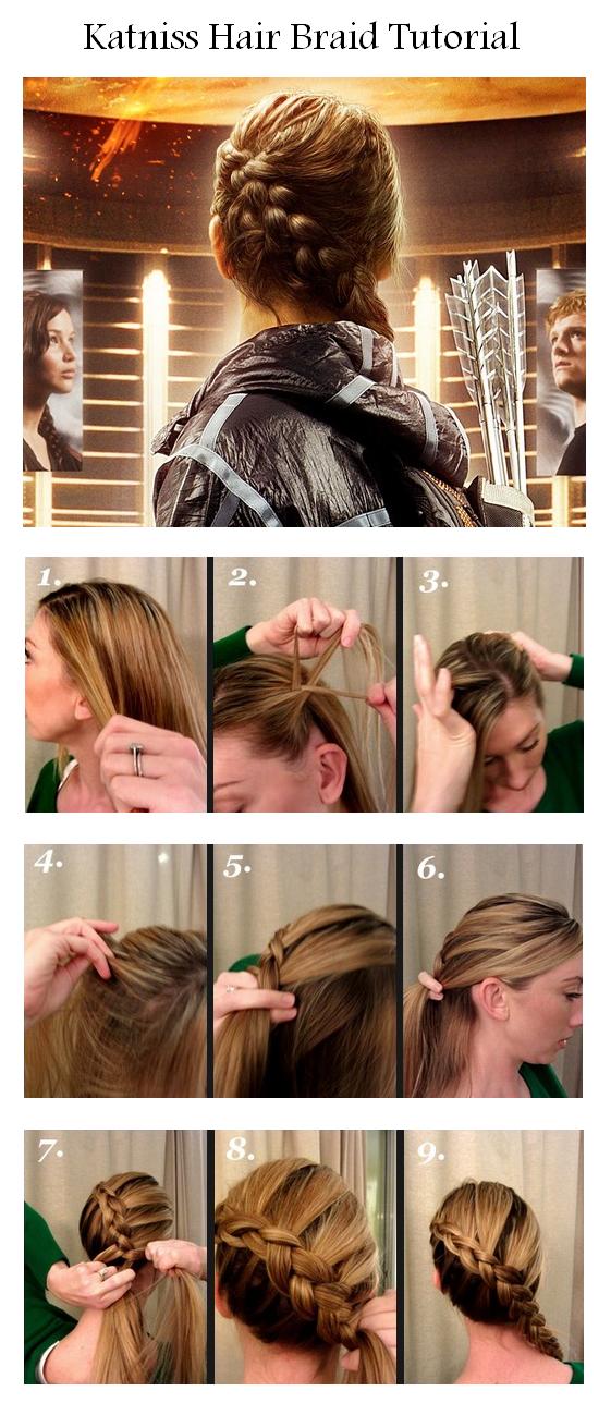 New Short Hair Styles How To Make Katniss Hair Braid