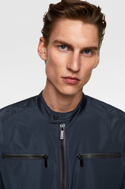 ÁO KHOÁC NAM ZARA TECHNICAL BIKER JACKET - 0706/302