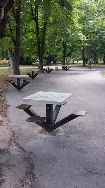 Chess, Table, Seating Yambol City Park, Yambol,