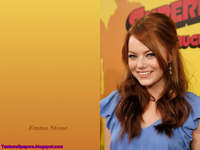 Emma Stone-style Photo shoot Wallpaper