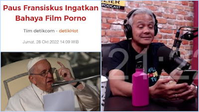 Makjleb! Nasehat Paus Fransiscus Ini Katanya Ngena Banget ke Ganjar Pranowo