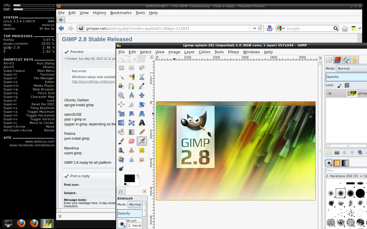 download old version of gimp