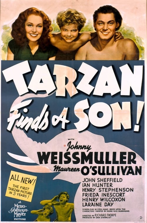 Ver Tarzán y su hijo 1939 Online Audio Latino
