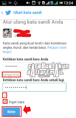 lupa email verifikasi twitter