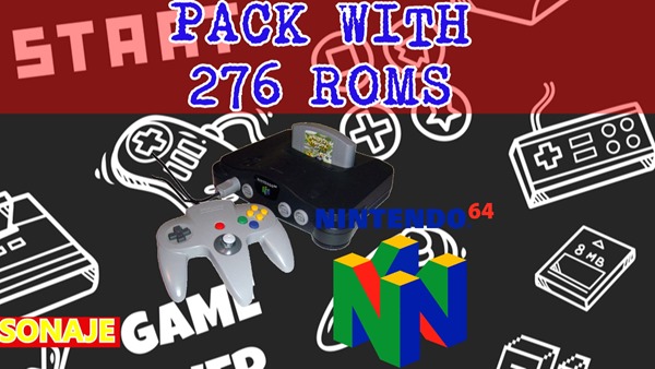 pack with 276 n64 roms torrent download