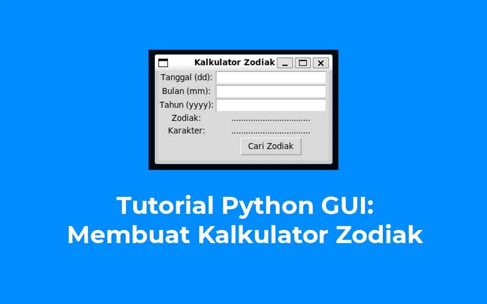 Tutorial Python GUI