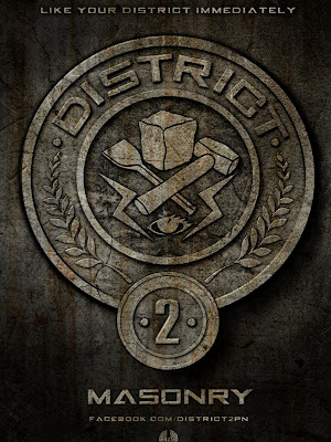 The Hunger Games District 2 Masonry Poster