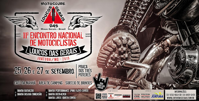 11º Encontro Nacional de Motociclistas - Loucos das Gerais