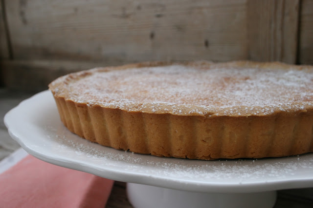 Bakewell Tart with Apple Rosemary Jelly 