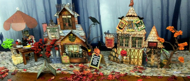  Artfully Musing  ~ Halloween Haunted Village Event