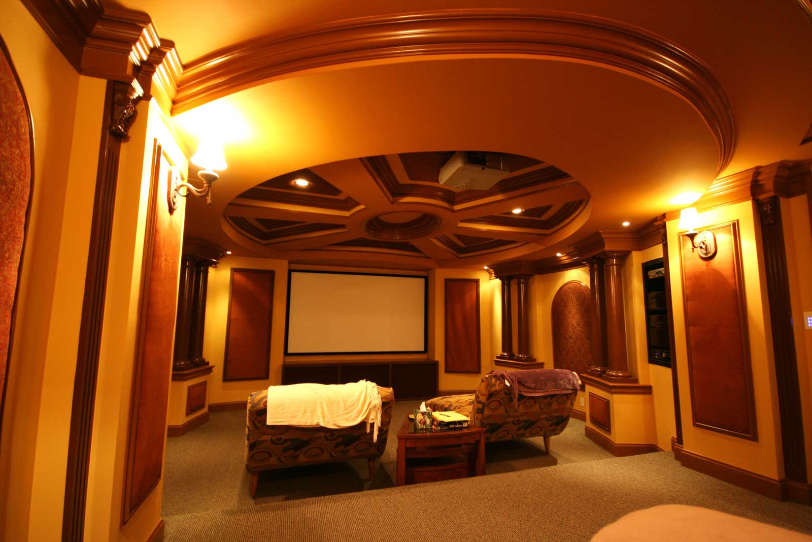 Make Your Living Room Theater Design Ideas