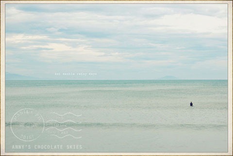lone surfer of Baler