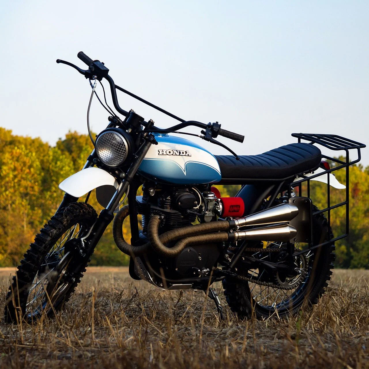 Honda 350CL Scrambler Custom Bike Inspiration 5