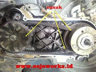 cvt rusak