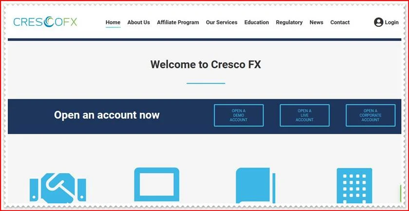 Мошеннический сайт crescofx.com – Отзывы, развод! Компания CrescoFX мошенники