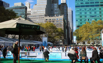 Bryant park ice skating