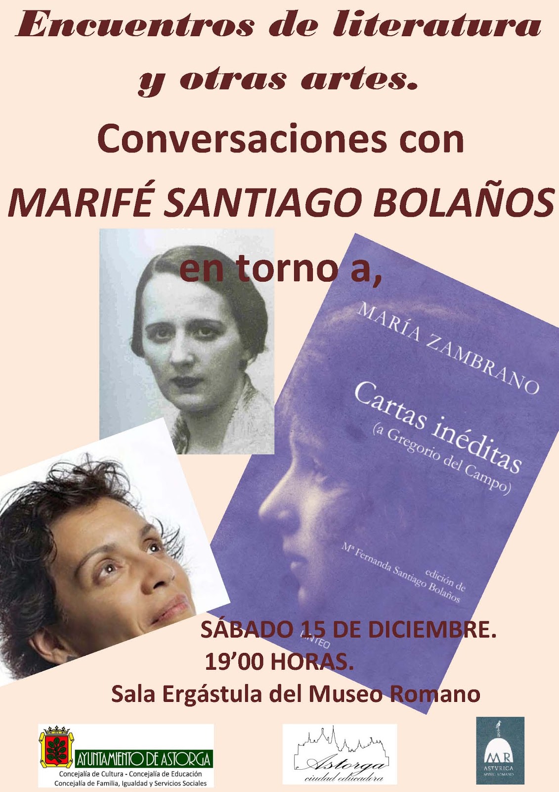 Astorga en Igualdad: MARIFÉ SANTIAGO BOLAÑOS Y LAS CARTAS 