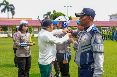 Ratusan Personil Polres Jombang, Amankan Natal 2022 dan Tahun Baru 2023