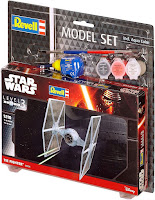 Revell 1/110 TIE Fighter (63605) English Color Guide & Paint Conversion Chart 