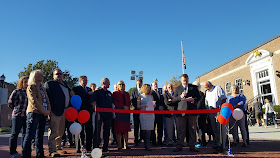 Town Council Chair Matt Kelly served as master of ceremonies