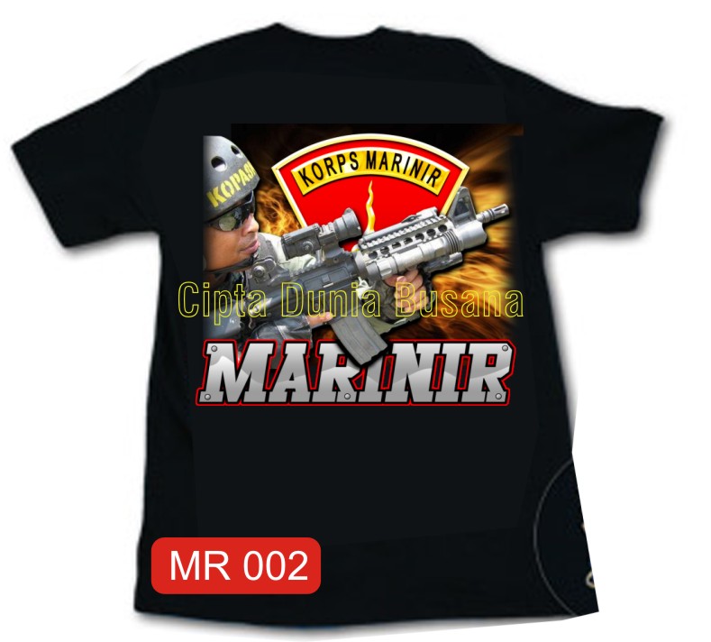  Kaos  Marinir TNI  AL