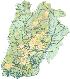 Lisboa Mapa Regional da Região